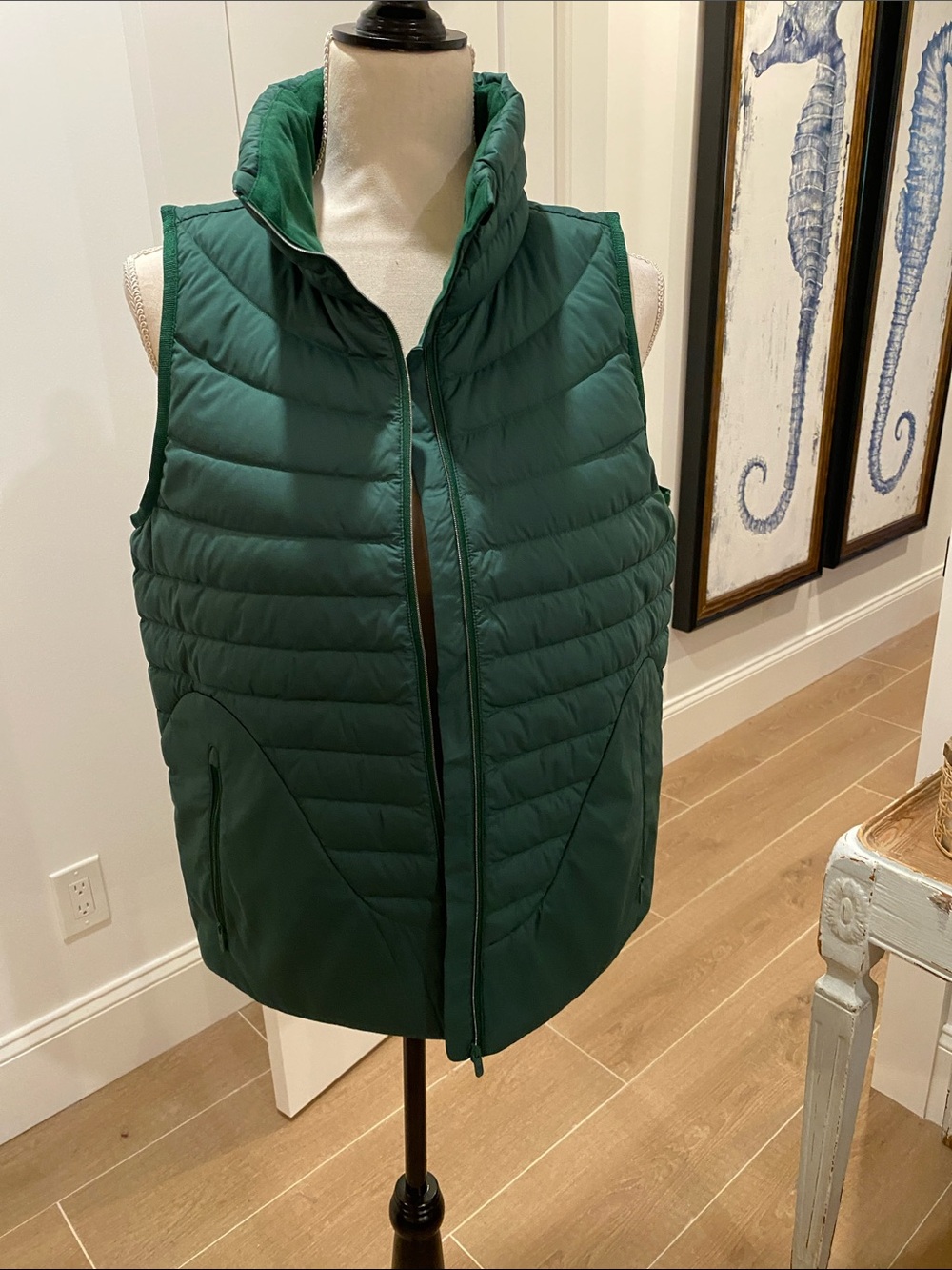 lululemon athletica Quilted Sleeveless Puffer Vest - Green